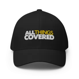All Things Covered Podcast White Logo Embroidered Hat