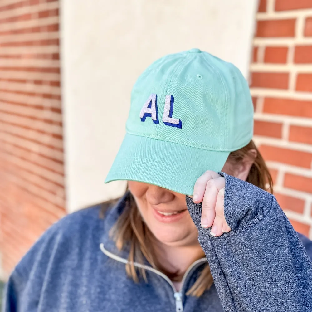 Block Monogram Relaxed Hat