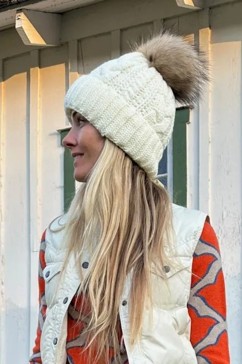 Cable Knit Hat