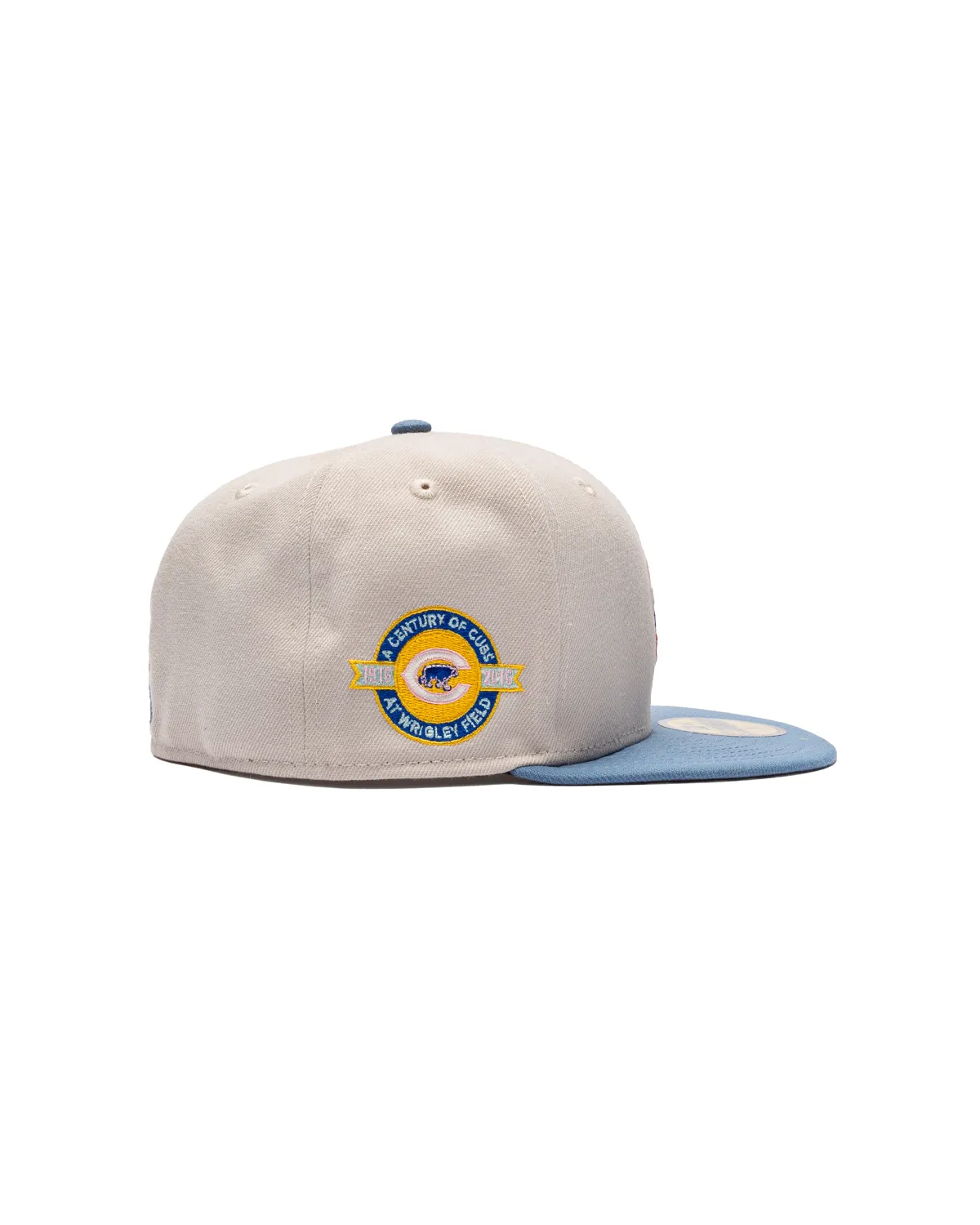 Chicago Cubs Color Brush Fitted Hat