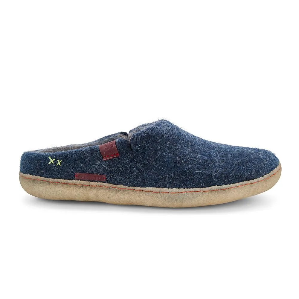 Classic Slipper - Navy Blue