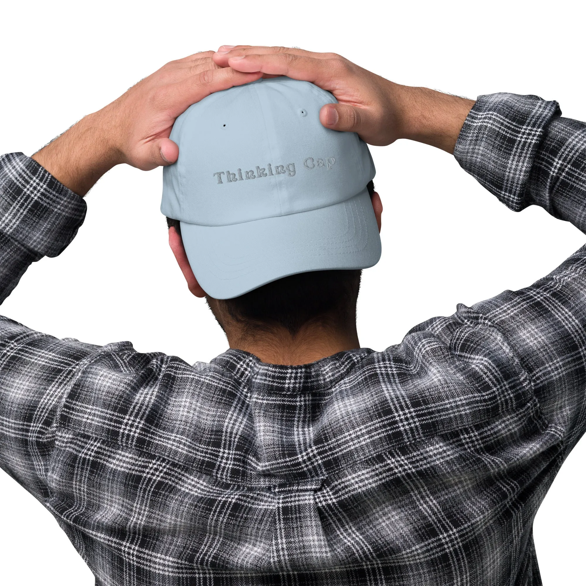 Embroidered Dad Hat Thinking Cap Design, lioness-love