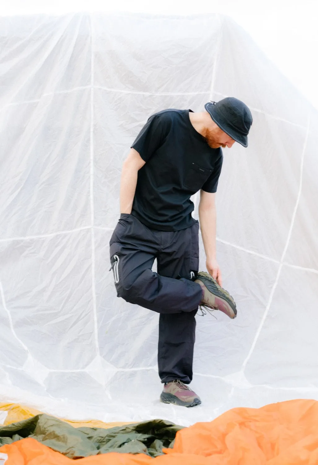 Gramicci x And Wander Nyco Hat - Black