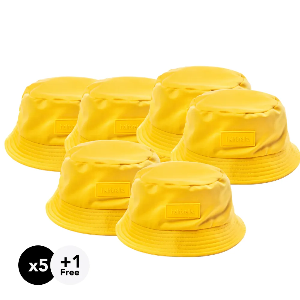Hairbrella Unisex Bucket Hat Gifting Bundle (Buy 5, Get 1 Free)