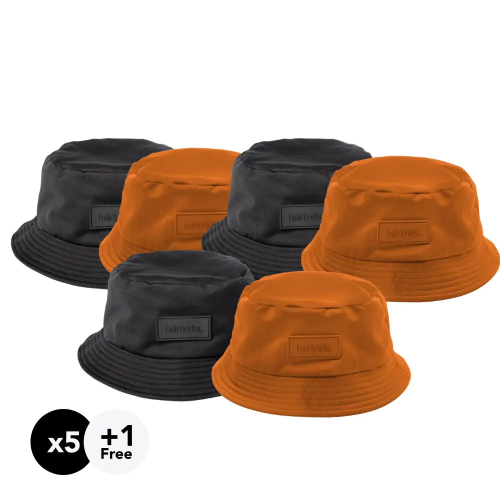 Hairbrella Unisex Bucket Hat XL Gifting Bundle (Buy 5, Get 1 Free)