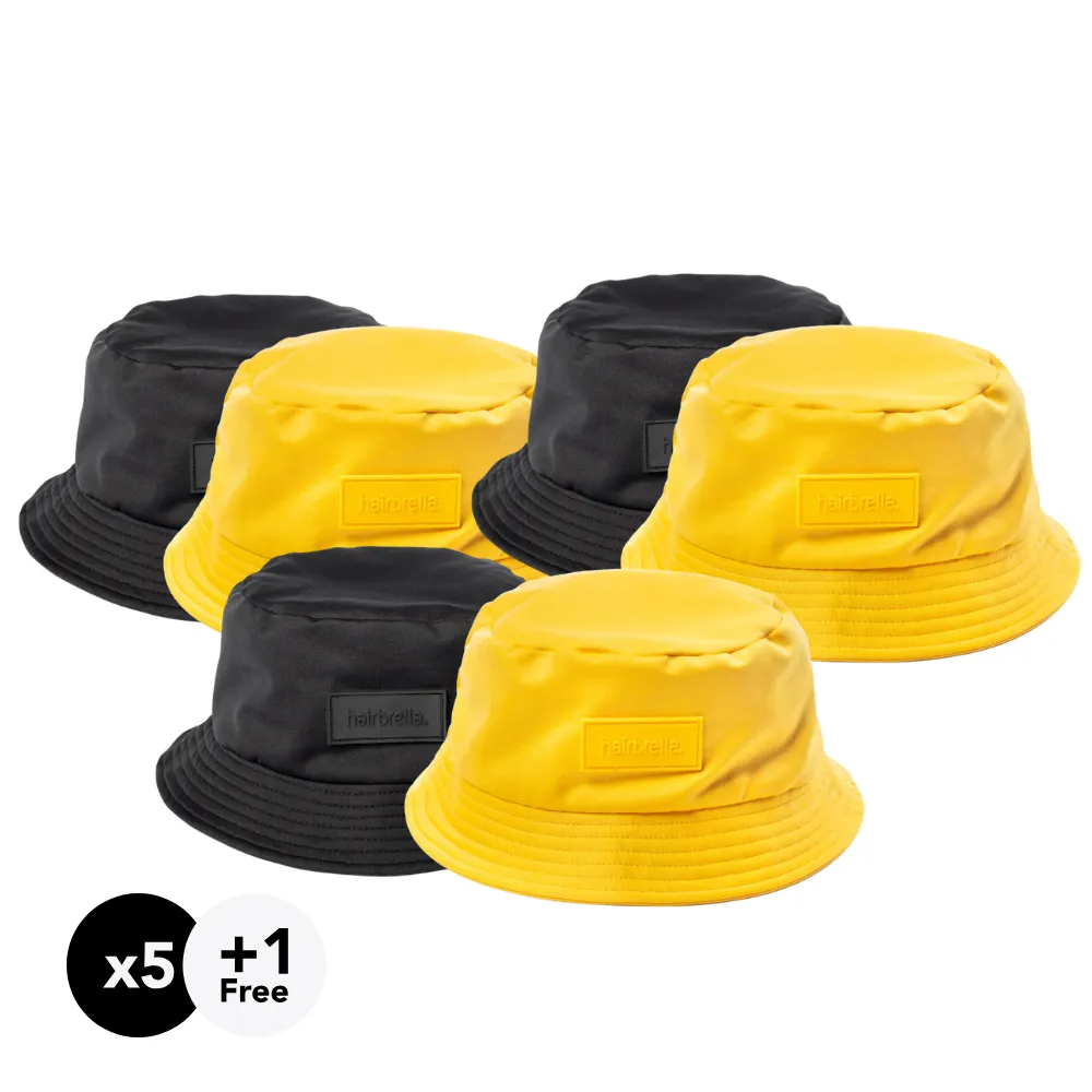 Hairbrella Unisex Bucket Hat XL Gifting Bundle (Buy 5, Get 1 Free)