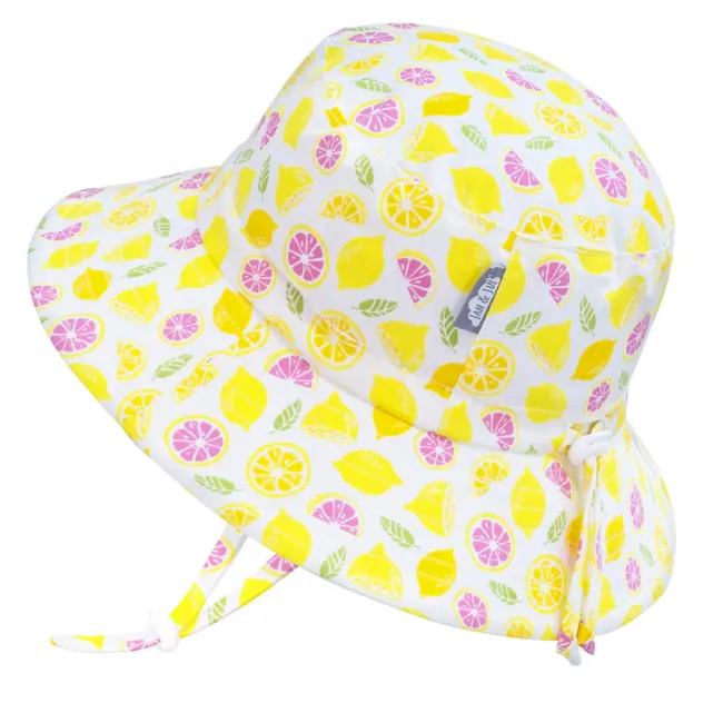jan   jul by twinklebelle cotton bucket sun hat - lemons