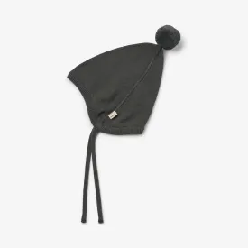 Knit Bonnet Liro - raven