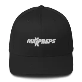 MaxPreps Logo White Embroidered Hat
