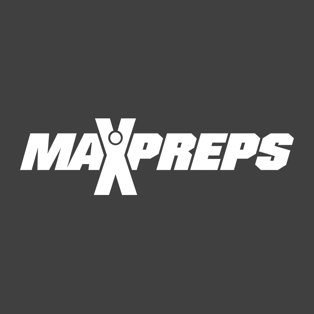 MaxPreps Logo White Embroidered Hat