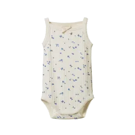 Nature Baby Camisole Bodysuit Pointelle - Daisy Print