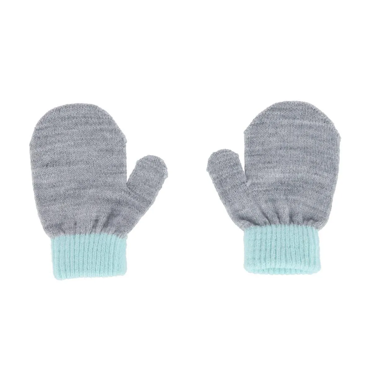 Polar Extreme Kids' Infant Cable Knit Winter Beanie and Mitten Set