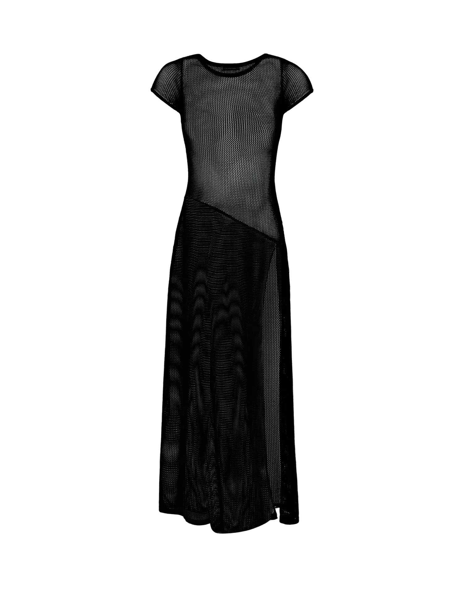 Sylvie Long Cover Up - Black