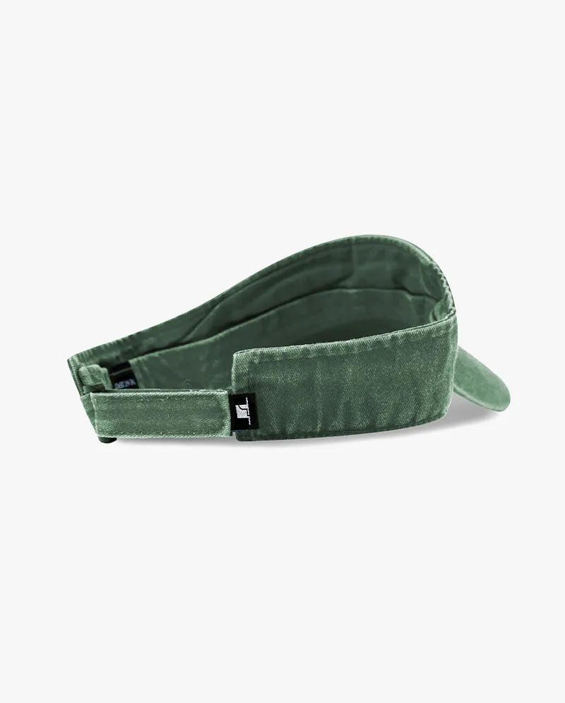 The Hat Depot - Sport Quick adjust Strap Closure Pigment Cotton Visor