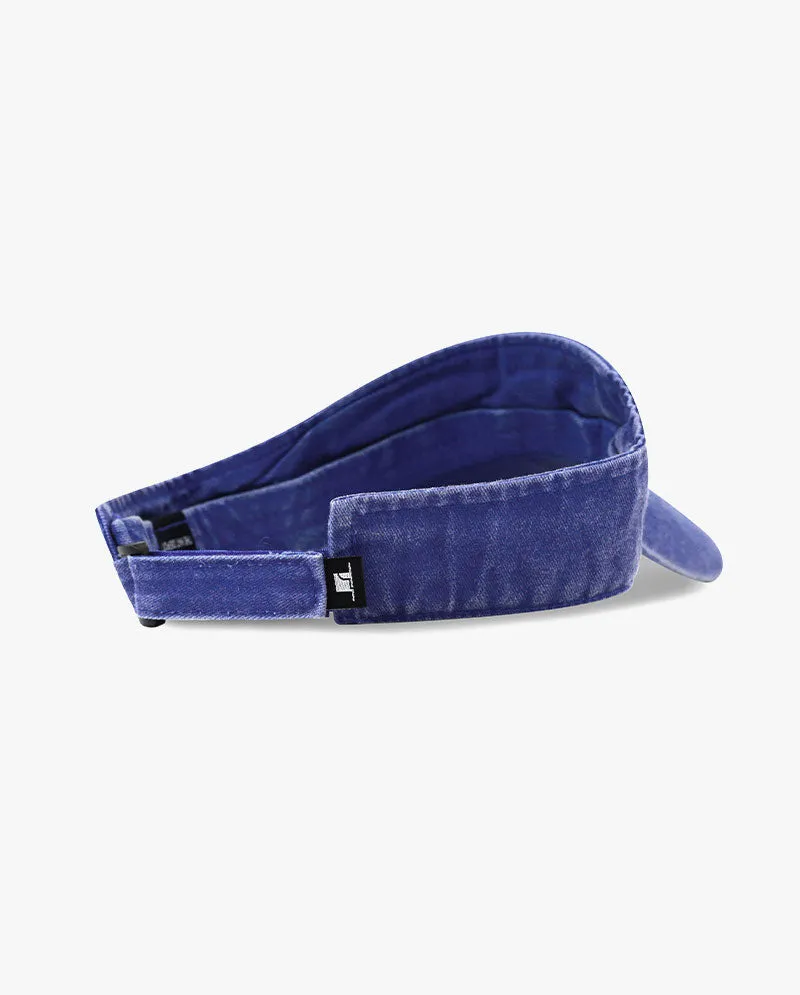 The Hat Depot - Sport Quick adjust Strap Closure Pigment Cotton Visor