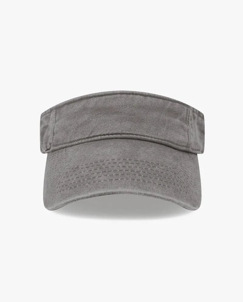The Hat Depot - Sport Quick adjust Strap Closure Pigment Cotton Visor