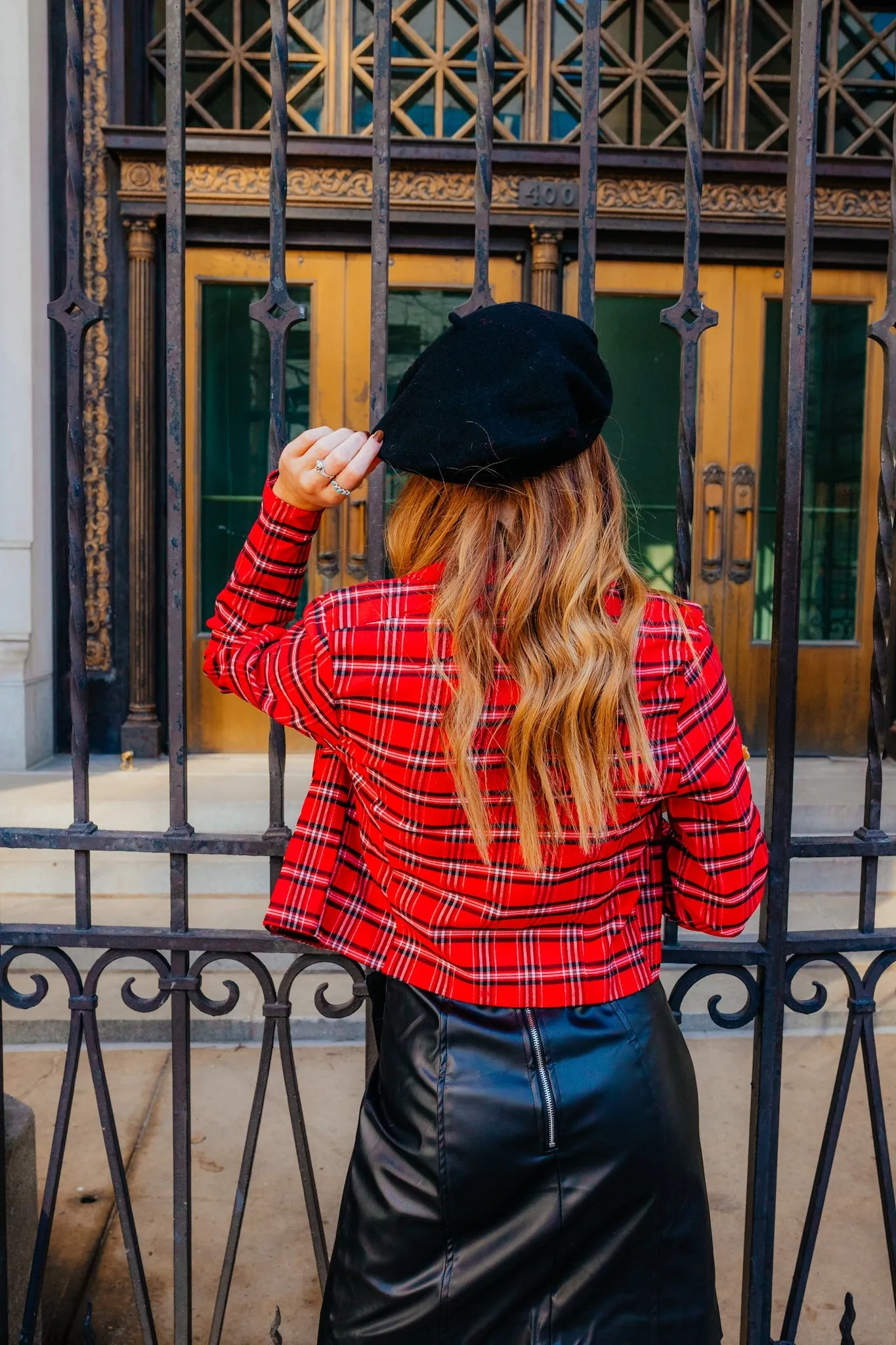 The Texas Beret in Black